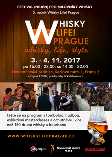 Whisky Life! Prague - festival (nejen) pro milovníky whisky
